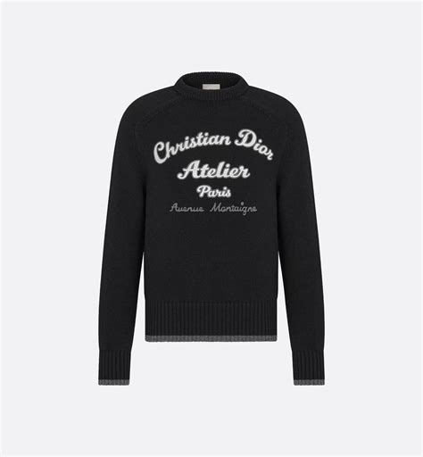 christian dior knitted sweater